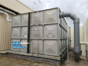bể nước composite lắp ghép
