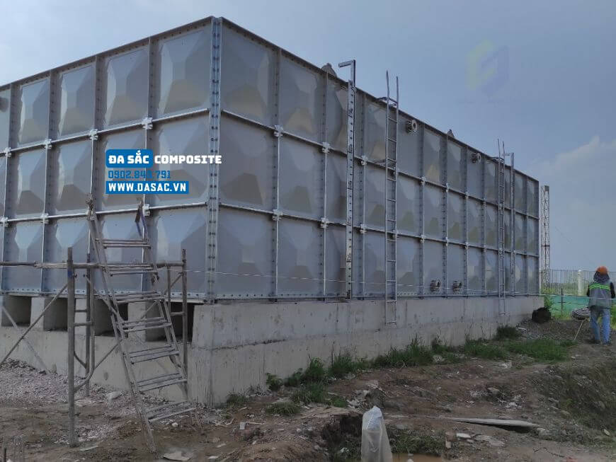 bồn lắp ghép composite