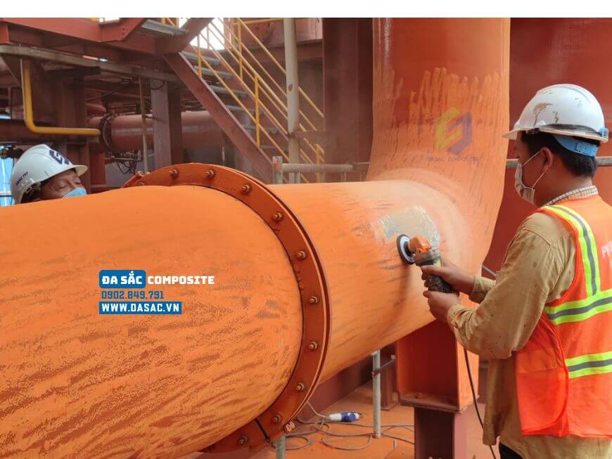 ống khói bằng nhựa composite
